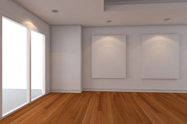 Gallery The picture on the white wall - Stock Image - Everypixel