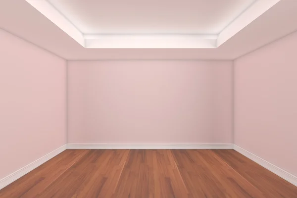 Empty room home interior rendering — Stock Photo, Image