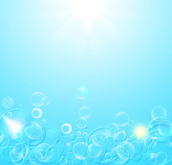 stock image Blue Abstract Background with bubble