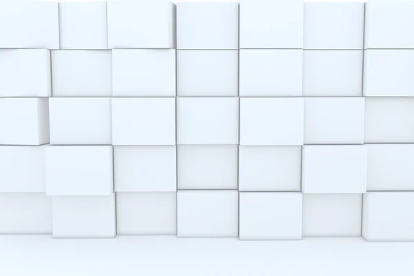 Caja en blanco 3D para fondos —  Fotos de Stock