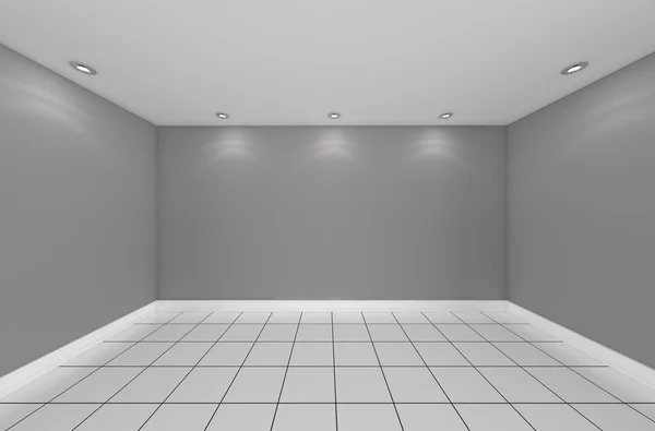빈 방 색 벽 — 스톡 사진