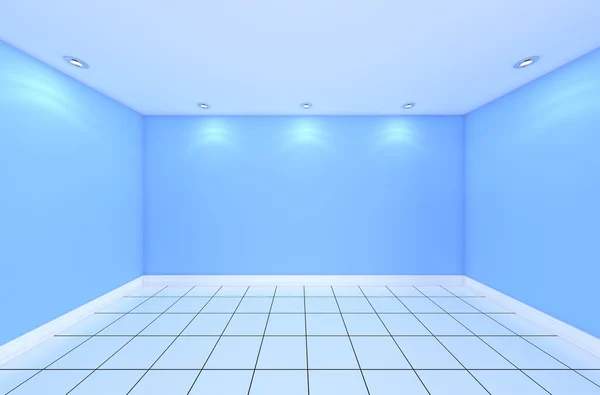 Стена цвета пустой комнаты — стоковое фото