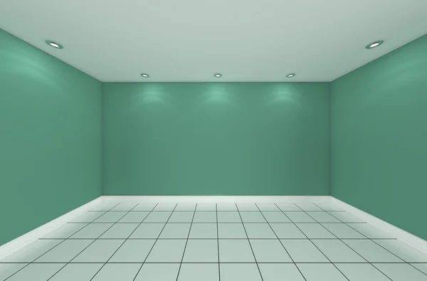 空房间颜色的墙 — 图库照片
