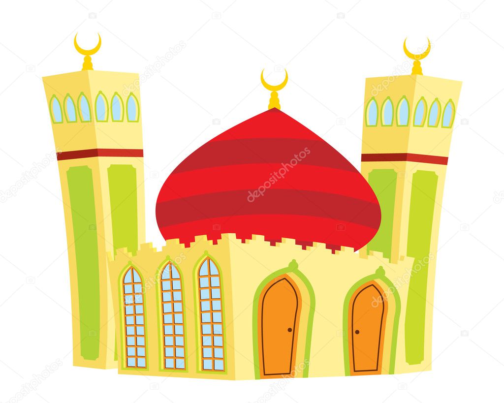 Vector Mosque for Muslim 1