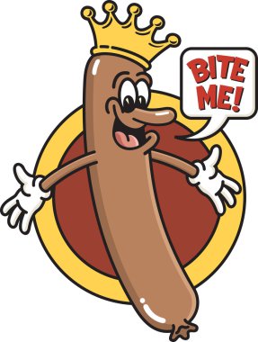 King of the Wieners clipart