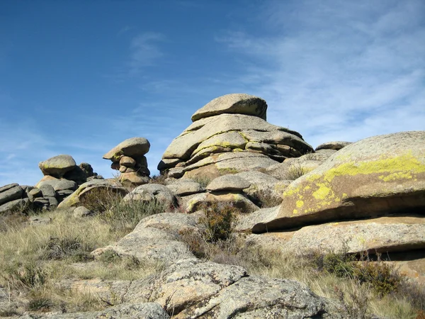 石岩 (ウヴス ・ ヌール盆地トゥーバ) — ストック写真