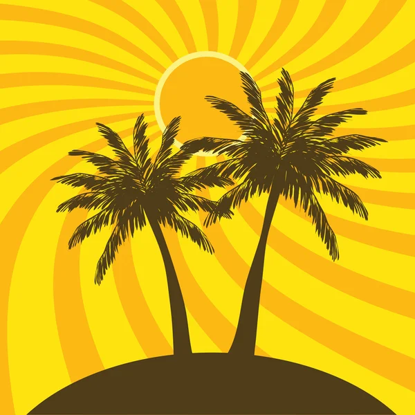 Palm trees Vector Graphics