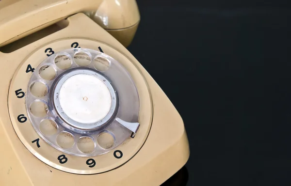 Old telephone dial — Stock Photo, Image