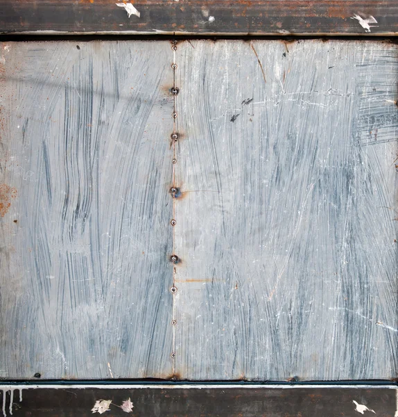 Grunge arka planını metal duvar — Stok fotoğraf