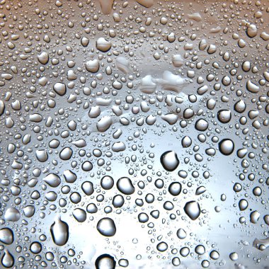 Water drops on glass clipart