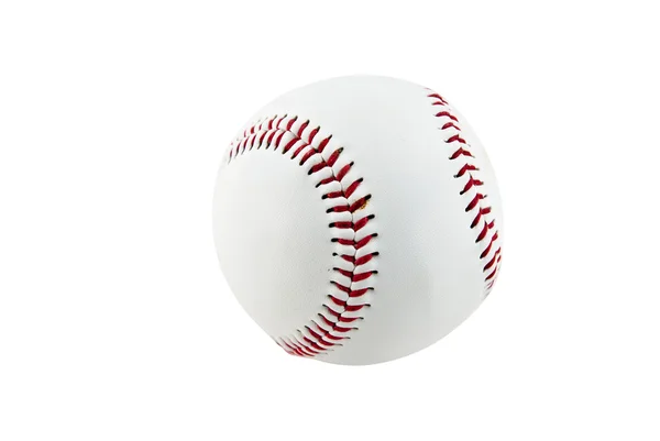 在白色背景下隔绝的棒球 — 图库照片