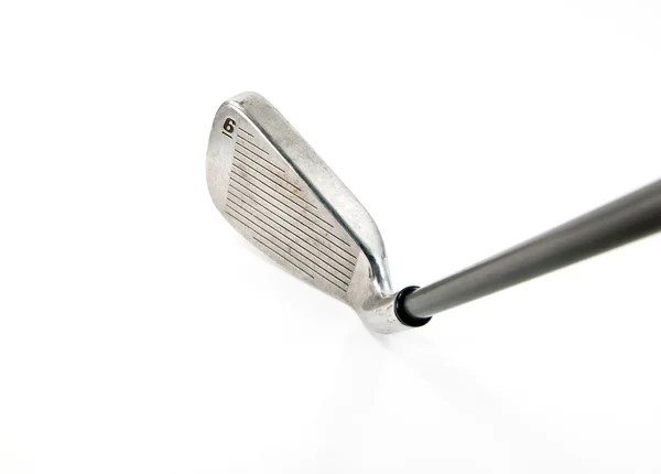 Golf club on a white background with copy space — Stock Photo, Image