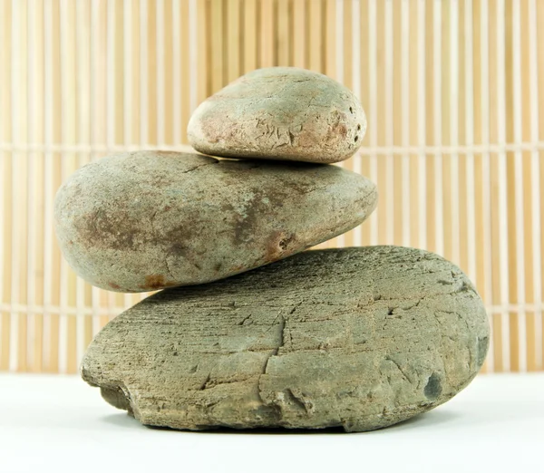 Pile de pierres équilibrées — Photo