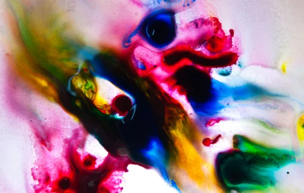 Abstract water verf kleur achtergrond — Stockfoto