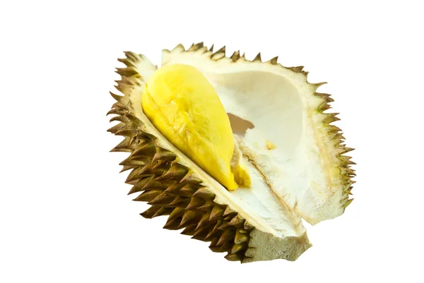 Durian, der könig der frucht mit schneideweg. — Stockfoto