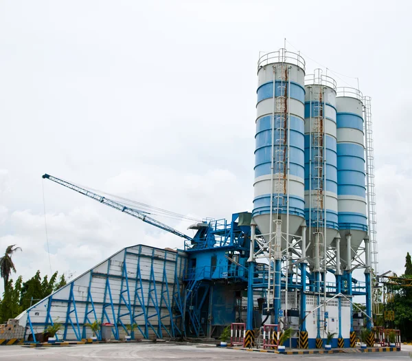 Fábrica de cemento — Foto de Stock