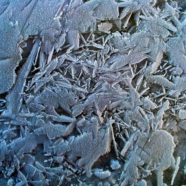 Imagen de fondo de la textura de la nieve y el hielo —  Fotos de Stock