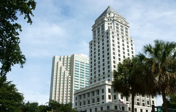 Miami High Rise Building - Palais de justice du comté de Dade Photo De Stock