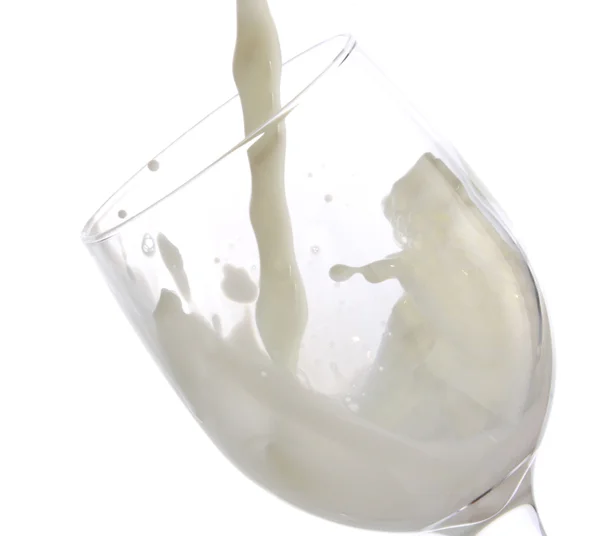 Glas verse melk — Stockfoto