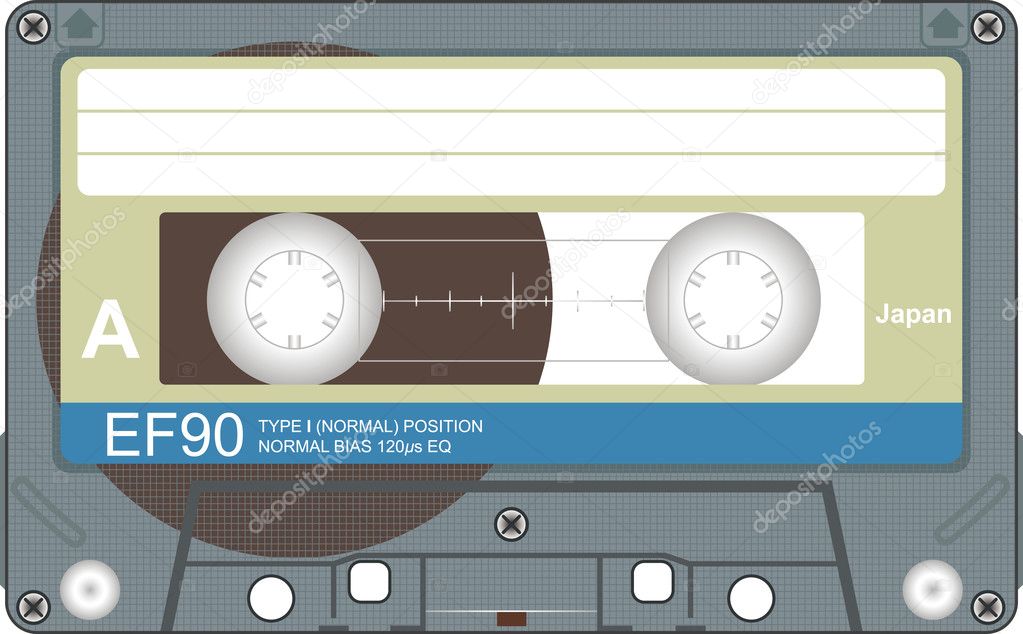 Audio tape illustration