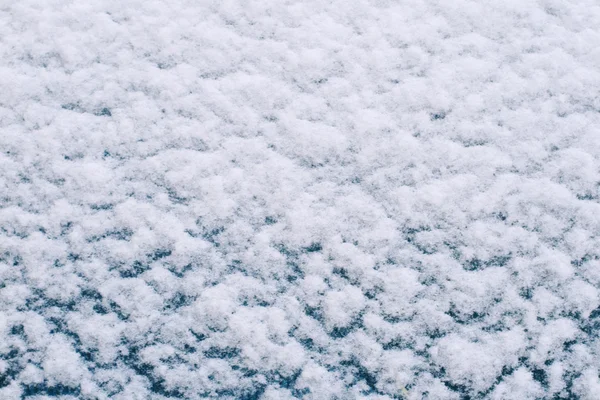 Branco limpo neve textura fundo — Fotografia de Stock