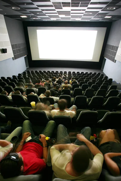 Unrecognizable in a cinema — Stock Photo, Image