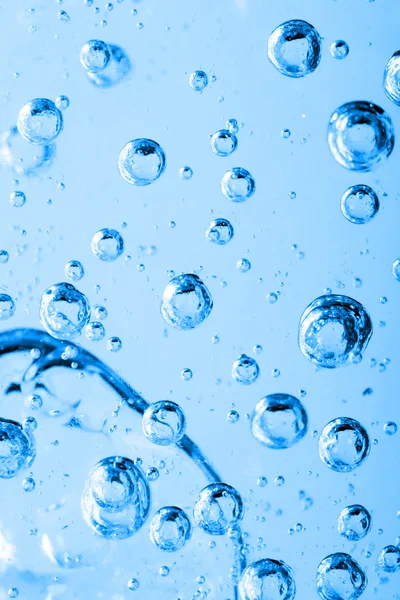 Підводні бульбашки повітря абстрактний фон — стокове фото