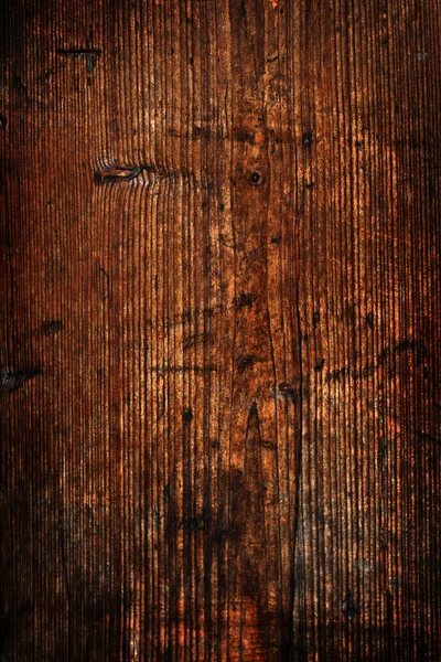 Textura da parede de madeira escura envernizada — Fotografia de Stock