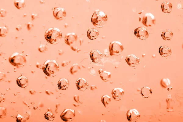 Air bubbles abstract brown background — Stock Photo, Image