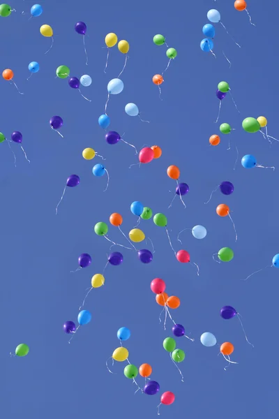 stock image Balloons in the sky