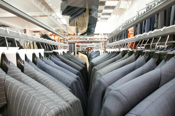 Pánská oblek obchod — Stock fotografie