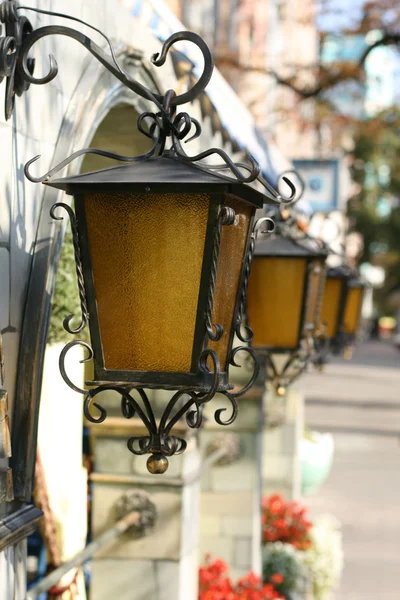 Retro lampy — Stock fotografie