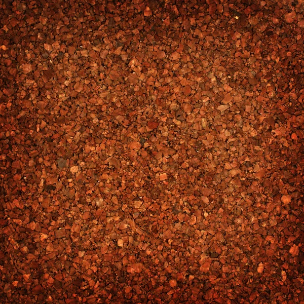 Tessitura di sughero marrone scuro naturale — Foto Stock