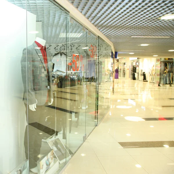 Corridoio in un centro commerciale — Foto Stock