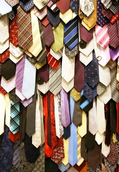 Мужские галстуки — стоковое фото