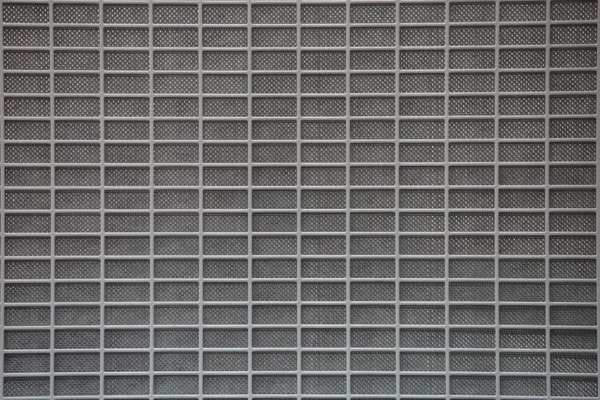 Gray metal grid — Stock Photo, Image