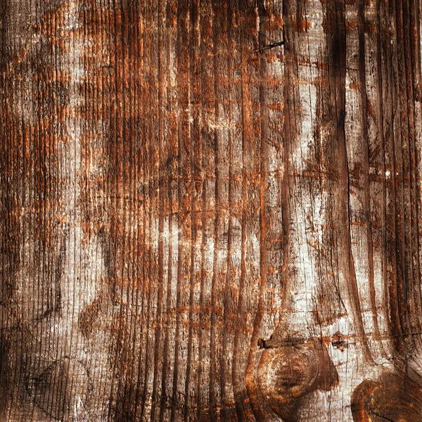 Textura da parede de madeira desgastada e arranhada — Fotografia de Stock