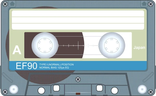 Cassette illustration — Stock Photo, Image