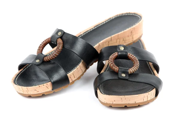 Letní ženské boty — Stock fotografie