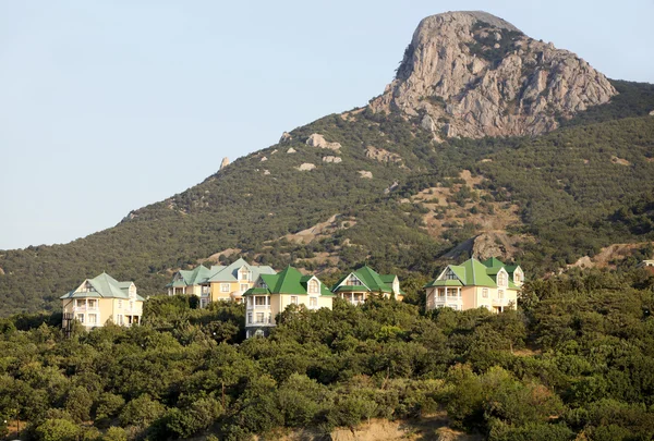 stock image Mountain cottages