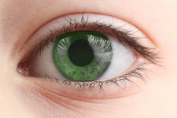 Children's eye closeup — Stock Photo, Image