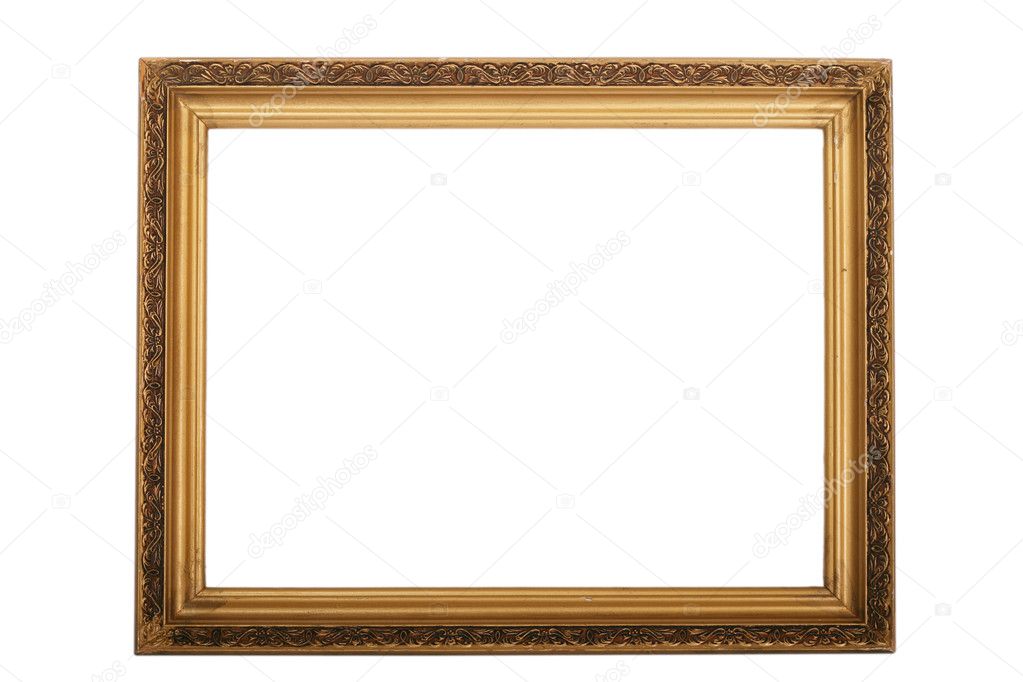 Picture frame with a decorative pattern
