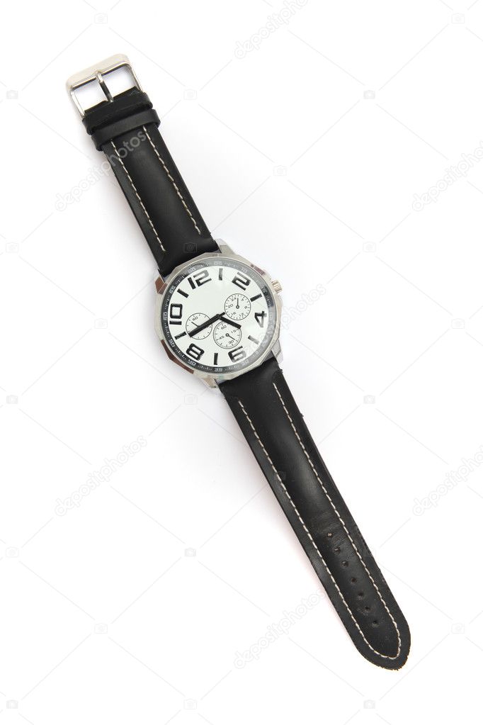 Watches isolated on white background