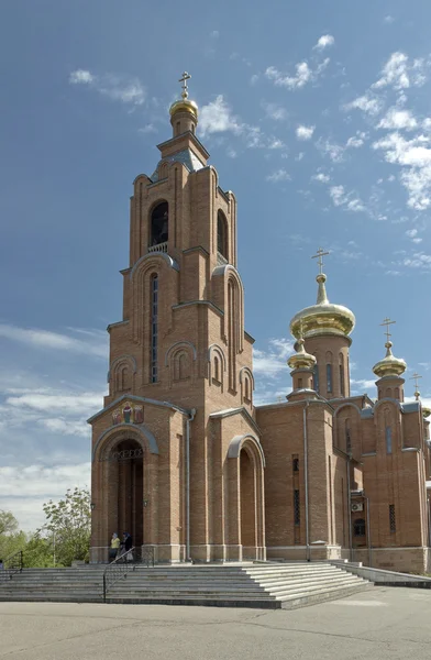 The bell tower the Holy Virgin Protection Cathedral of. — Stock Photo, Image