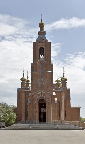 stock image Cathedral of the Holy Virgin in the town of Mineral Waters.