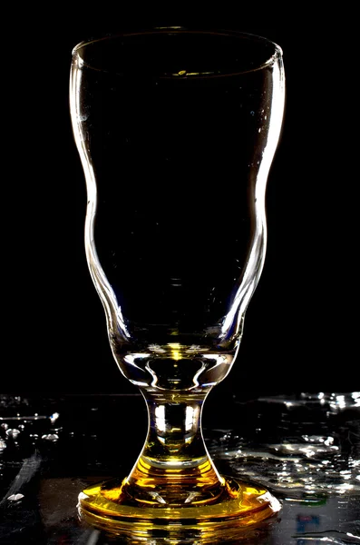 Amber Glass — Stock Photo, Image