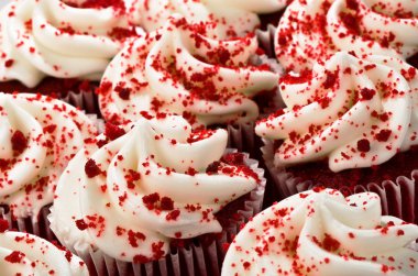 Red Velvet Cupcakes clipart