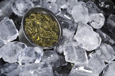 Ice Cubed Green Tea clipart