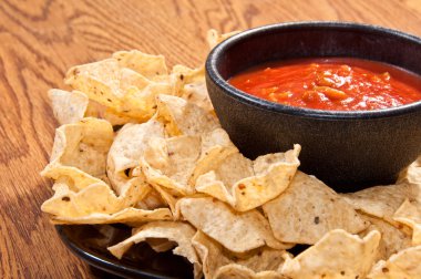 Chips and Salsa clipart