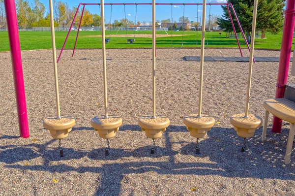 5 Circular Swings — Stock Photo, Image